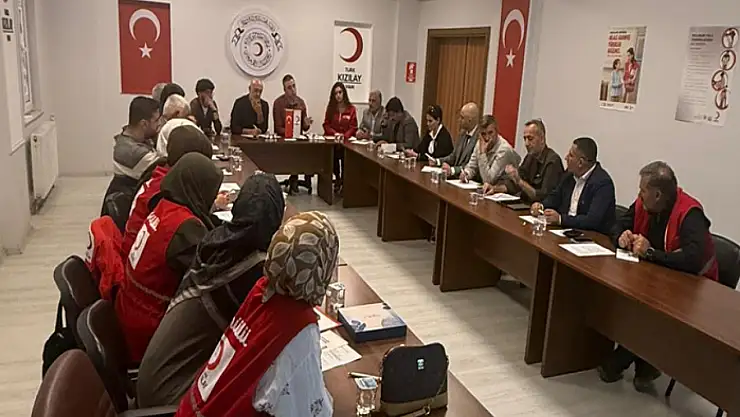 Türk Kızılay Van İl Merkezi, genel koordinasyon toplantısı düzenledi