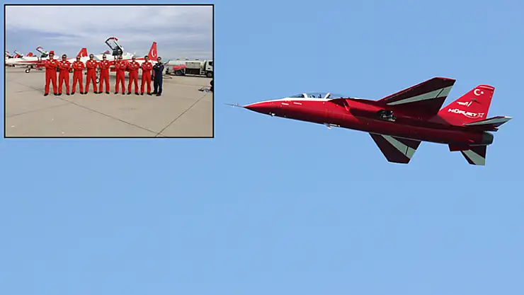 Türk Yıldızları'ndan Hürjet vurgusu