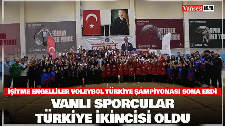 Türkiye İşitme Engelliler Voleybol Türkiye Şampiyonası final maçları ile sona erdi