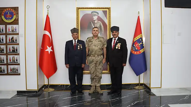 Türkiye Muharip Gaziler Derneği'nden Avkıran'a ziyaret