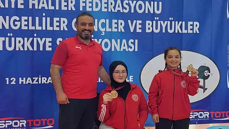 Türkiye Şampiyonası'nda 2 altın madalya