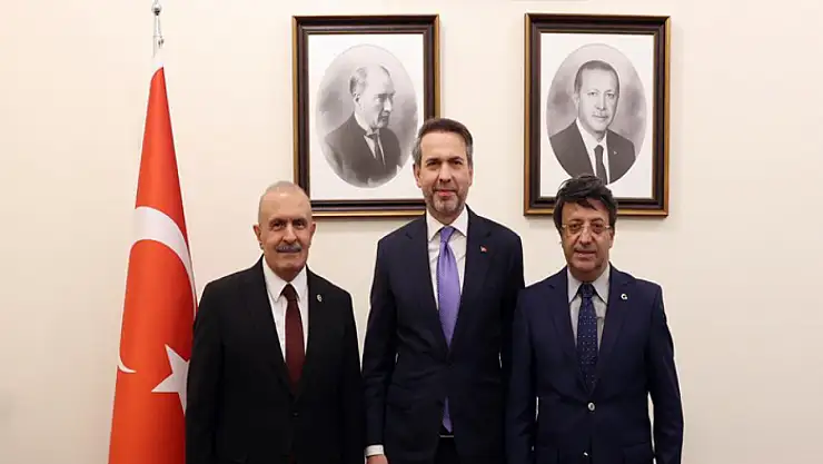Türkmenoğlu ve Kayatürk'ten Bakan Bayraktar'a ziyaret