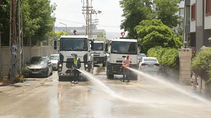 Tuşba Belediyesi'nden temizlik çalışması