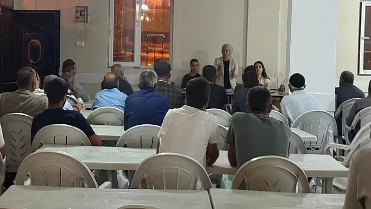 Tuşba'da halk toplantıları başladı