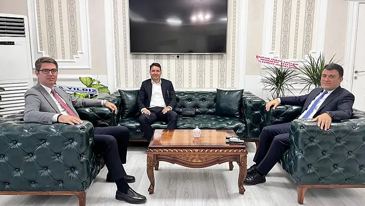 Tuşba ve Erciş Kaymakamlarından Patnos Kaymakamına ziyaret