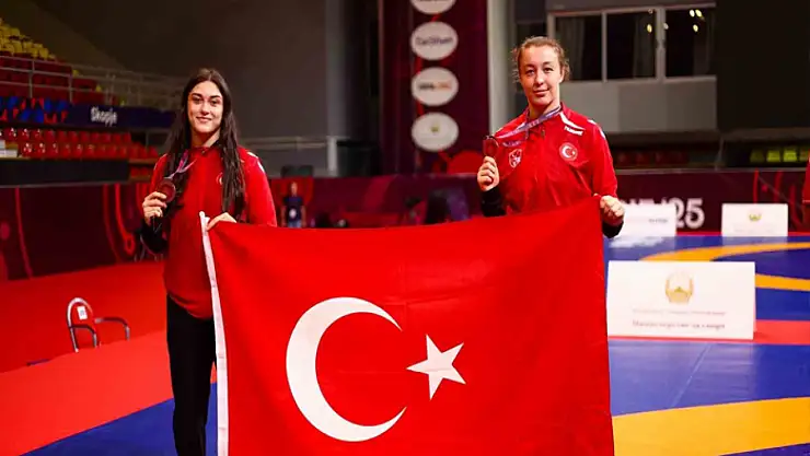 U17 Kadınlar Avrupa Güreş Şampiyonası'nda Türkiye üst üste 3. kez zirvede