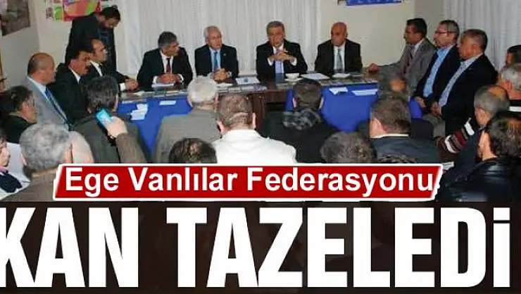 Ege Vanlılar Federasyonu Kan Tazeledi