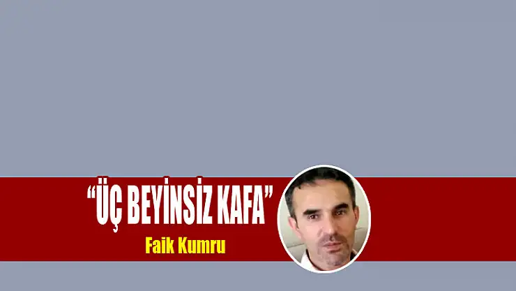 'ÜÇ BEYİNSİZ KAFA'