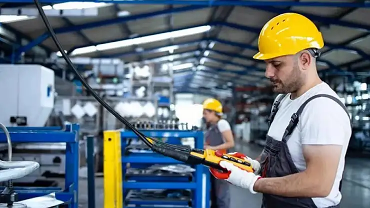 Ücretli çalışan sayısı yıllık yüzde 1,2 arttı
