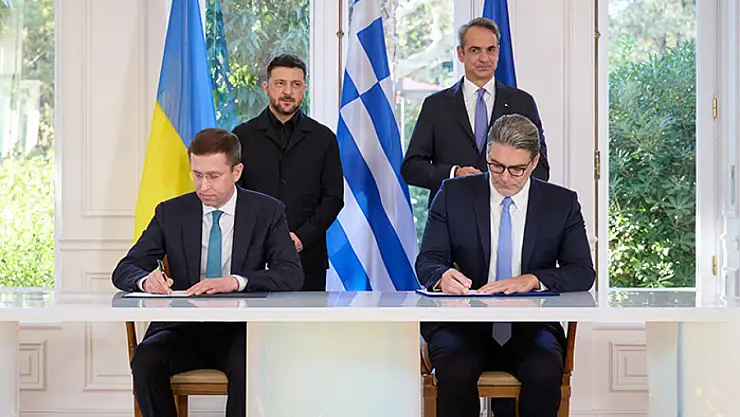 Ukrayna ile Yunanistan arasında doğalgaz anlaşması için niyet mektubu imzalandı