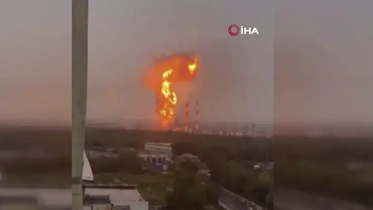 Ukrayna ordusundan Rus petrol tesislerine saldırı