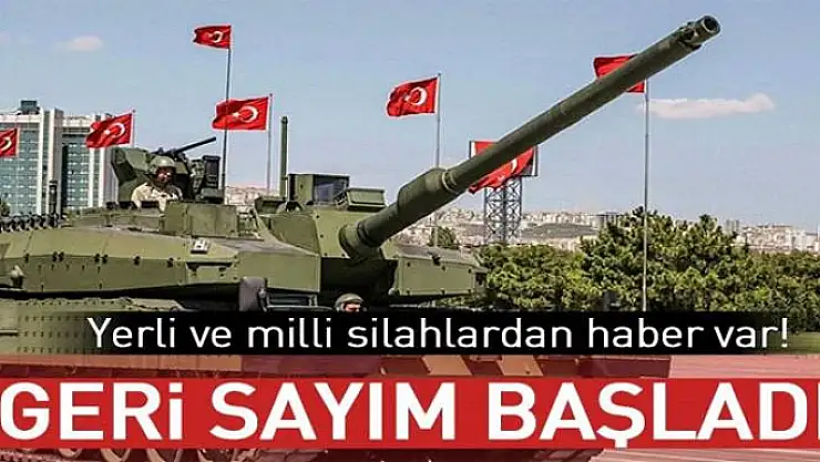 Altay tankı için geri sayım 