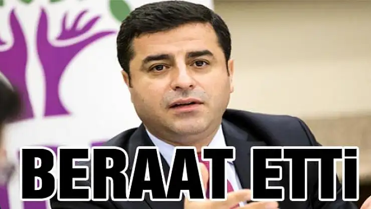 Selahattin Demirtaş'a beraat