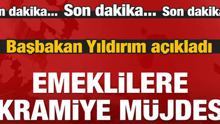 Emeklilere ikramiye müjdesi!