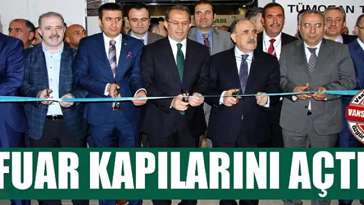 7. Doğu Anadolu Tarım, Hayvancılık ve Gıda Fuarı açıldı