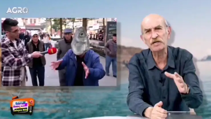 Usta komedyen Sinan Bengier'den farklı dille İnci Kefali anlatımı