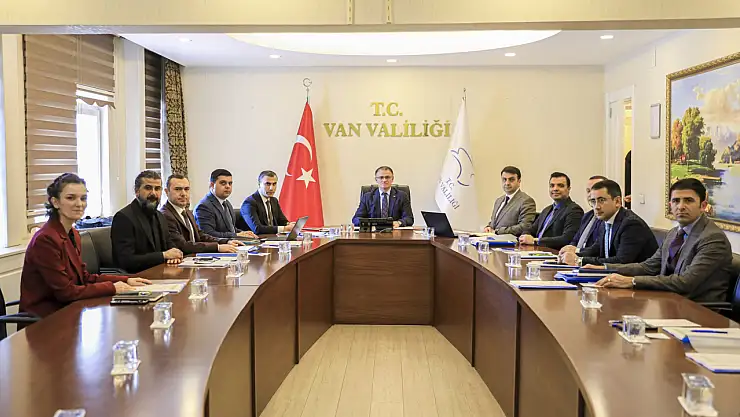 Vali Balcı Başkanlığında Van'a Yapılan Yatırımlar Konuşuldu