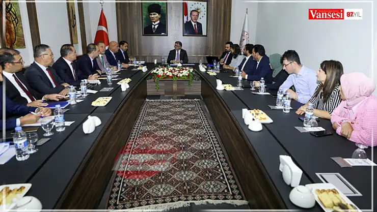 Vali Balcı başkanlığında Van'da proje değerlendirme toplantısı yapıldı