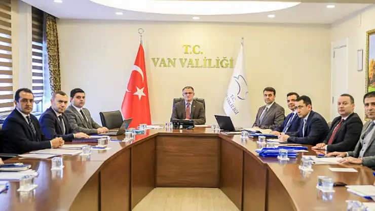 Vali Balcı Başkanlığında Van İçin Bir Araya Gelindi!