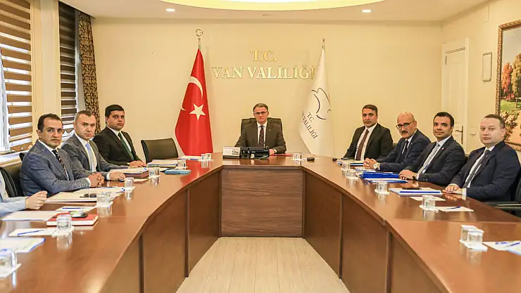 Vali Balcı Başkanlığında Van'la İlgili Önemli Toplantı