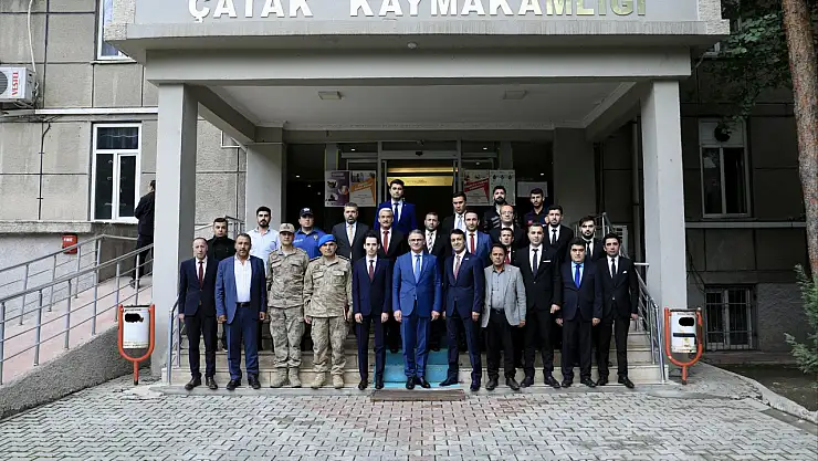 Vali Balcı'dan Çatak'a Ziyaret
