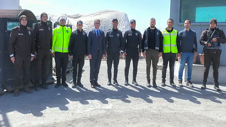 Vali Balcı'dan Erciş Yol Kontrol ve Uygulama Noktası'na ziyaret