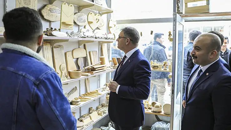 Vali Balcı'dan Esnaf Ziyareti