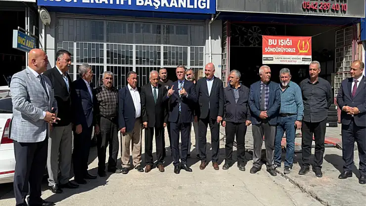 Vali Balcı'dan Oto Sanayi Sitesi'ne ziyaret