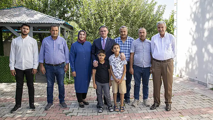 Vali Balcı'dan Şehit Ailesine Ziyaret
