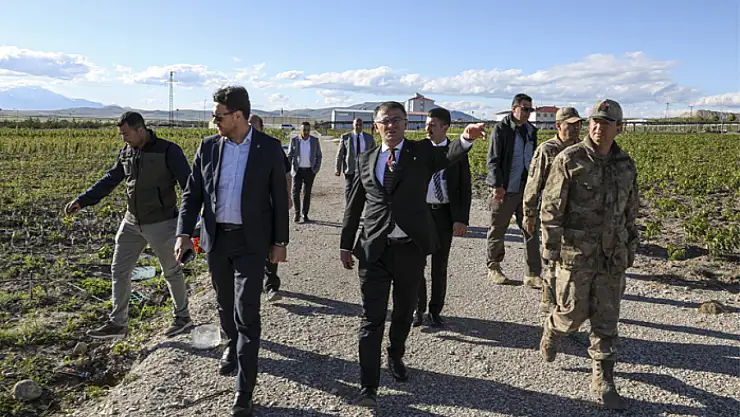 Vali Balcı fidanlıkta incelemelerde bulundu