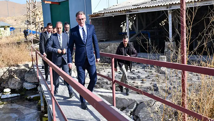 Vali Balcı, Gürpınar'da incelemelerde bulundu