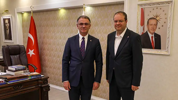 Vali Balcı, Memur-Sen Van İl Başkanı Uca'yı kabul etti