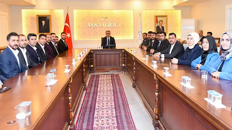 Vali Balcı, TÜGVA heyetini kabul etti