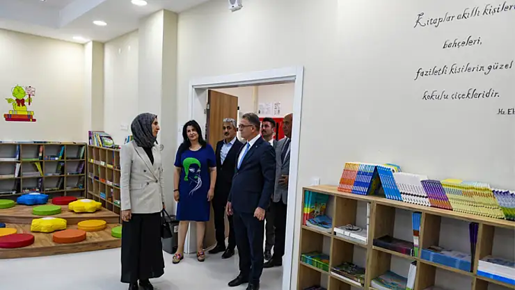Vali Balcı ve Ceylan'dan Vangölü Anaokulu'na ziyaret
