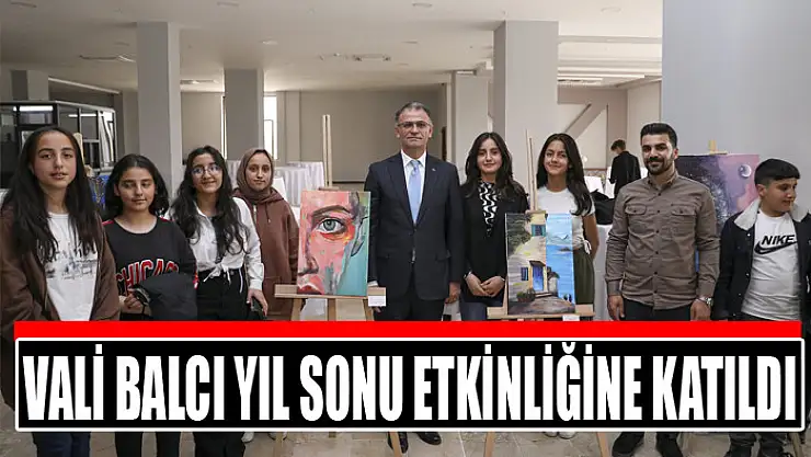 Vali Balcı yıl sonu etkinliğine katıldı