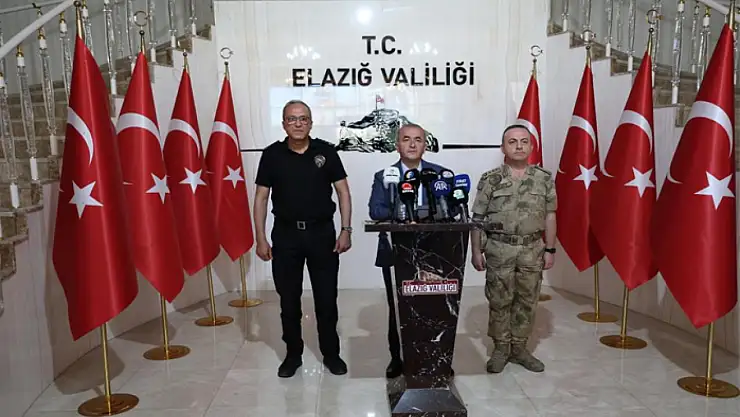 Vali Hatipoğlu: Elazığspor-Vanspor maçında 3 bin 66 personel görev alacak