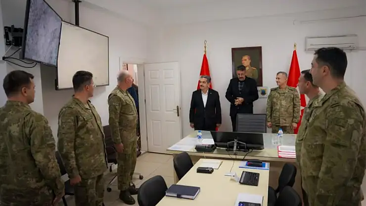 Valilerden önemli ziyaret