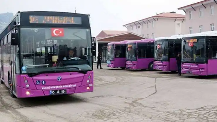 Van'a Yeni Otobüs Hattı