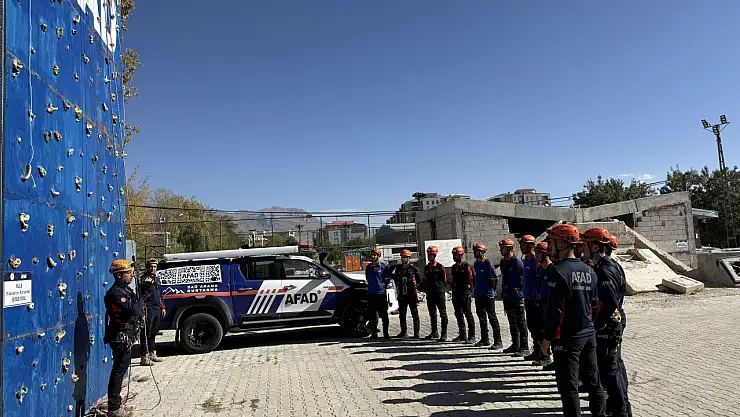 Van AFAD'da hazırlayıcı eğitim programı devam ediyor