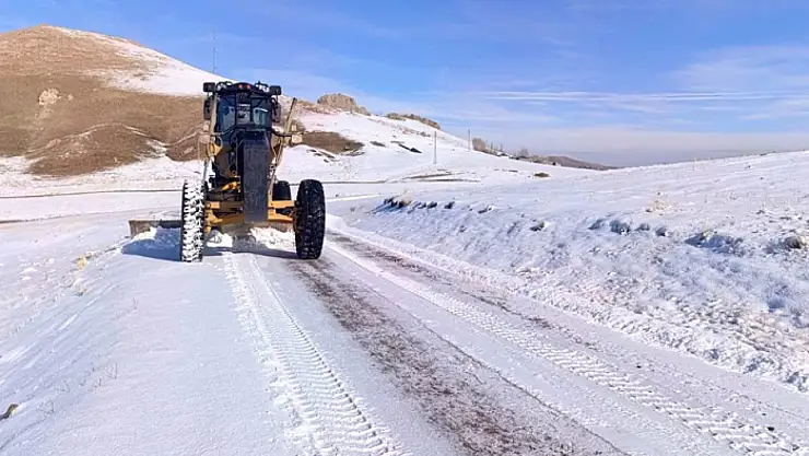 Van Büyükşehir Belediyesi kar mesaisinde