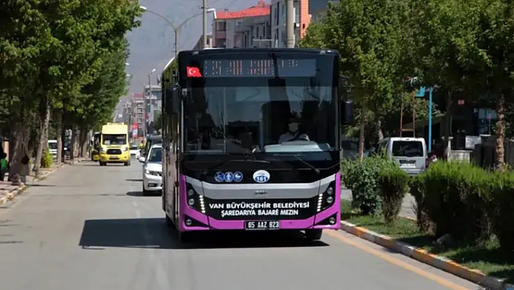Van Büyükşehir Belediyesi'nden yeni otobüs güzergâhları