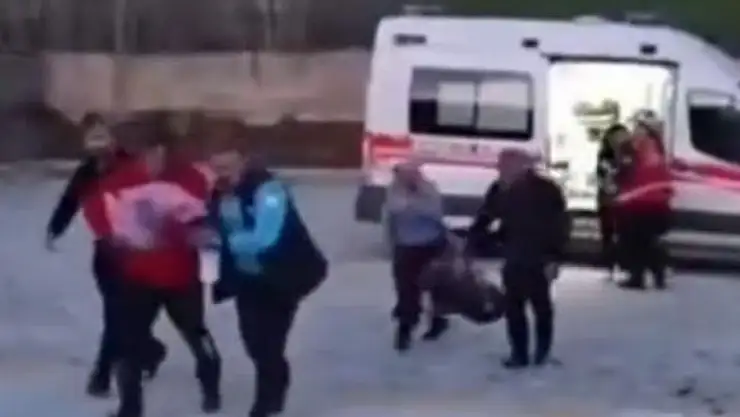 Van'da 2 aylık bebek polis helikopteriyle hastaneye sevk edildi