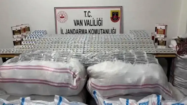 Van'da 3 milyon TL değerinde gümrük kaçağı malzeme ele geçirildi