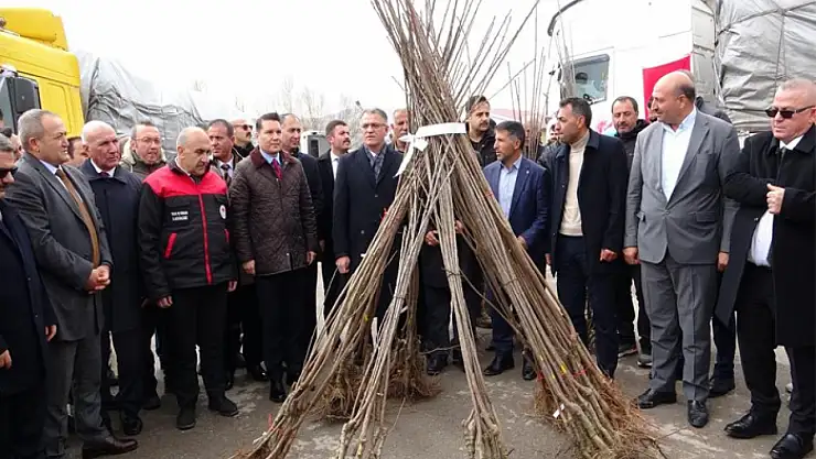 Van'da 640 bin adet fidan dağıtıldı