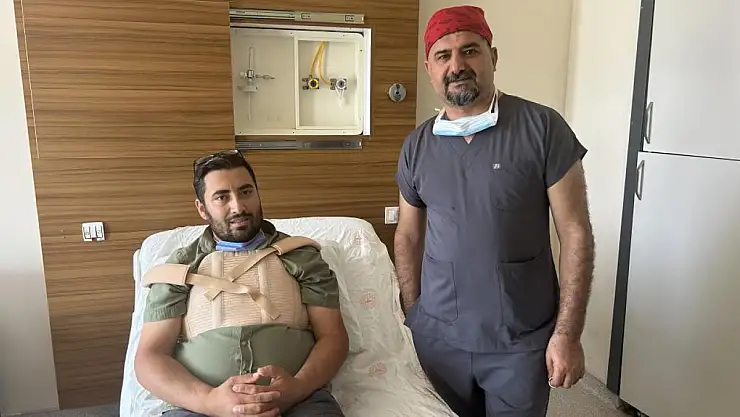 Van'da aort damarında genişleme olan hasta başarılı operasyonla hayata tutundu