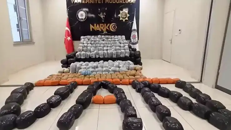 Van'da bir yılda tonlarca uyuşturucu gele geçirildi