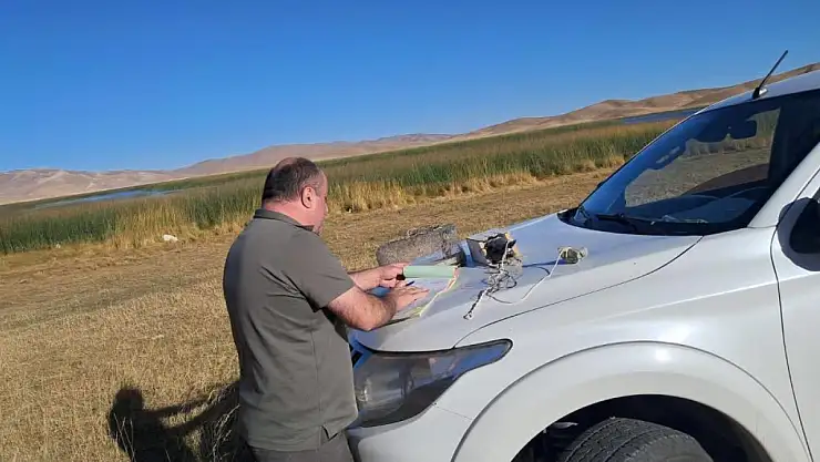 Van'da canlı mühre ile avcılık yapan şahsa 33 bin lira cezai işlem uygulanacak