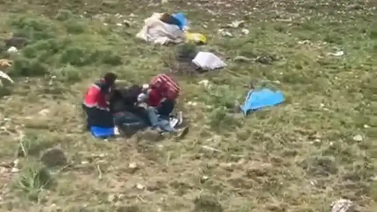 Van'da dağda bayılan çoban helikopterle kurtarıldı