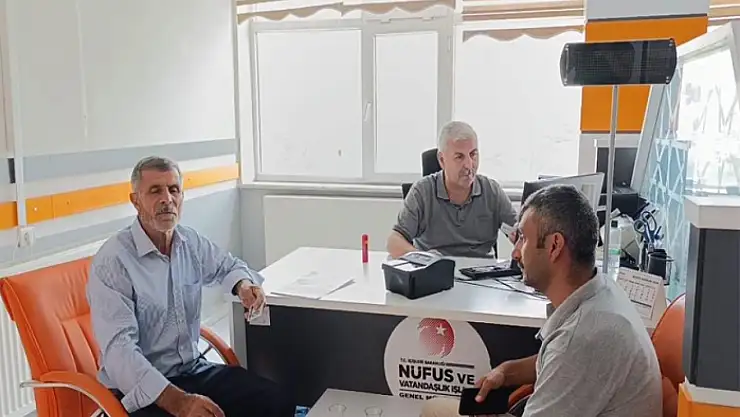 Van'da ehliyet yenileme yoğunluğu
