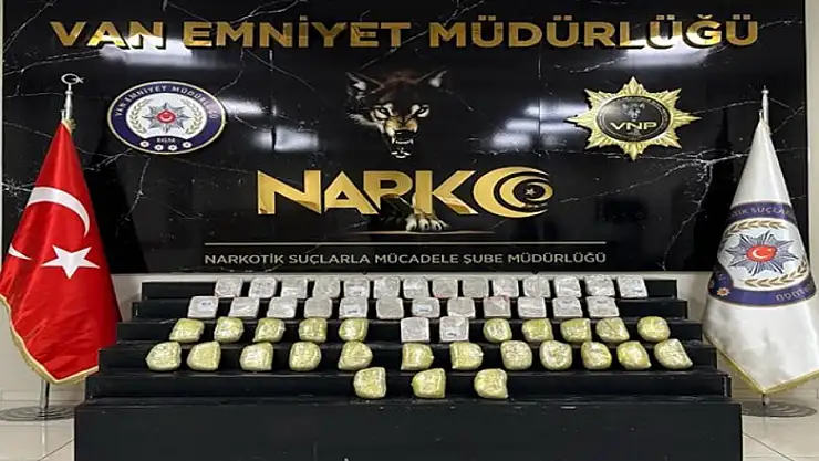 Van'da eroin ele geçirildi